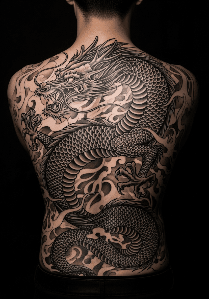 Dragon Back Piece